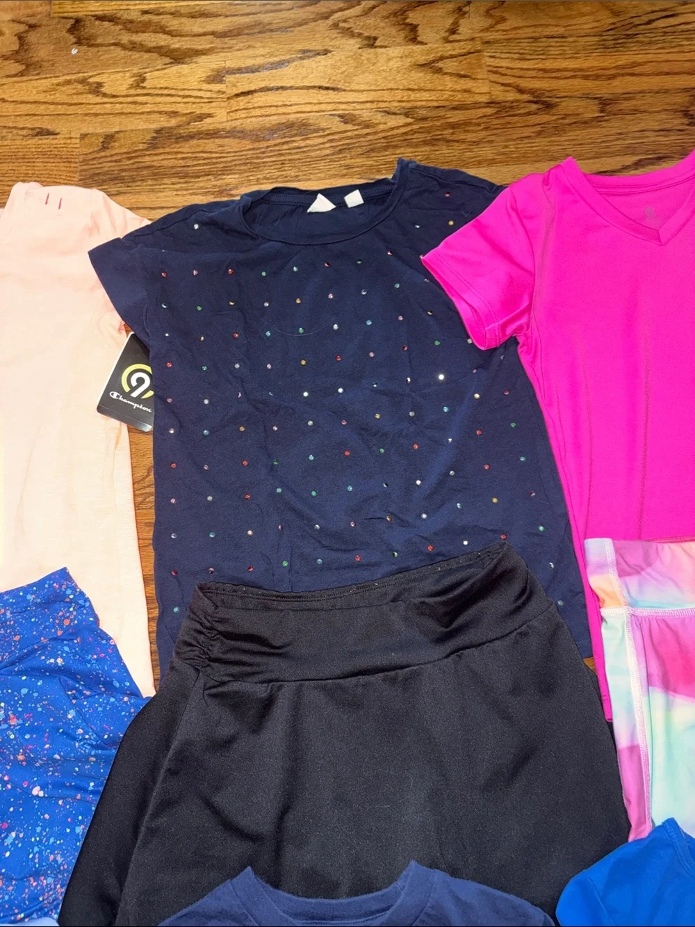 Girls bundle of 10 tops & 10 skorts various brands some NWT perfect for school